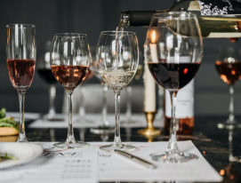 Tipos de copa para vino