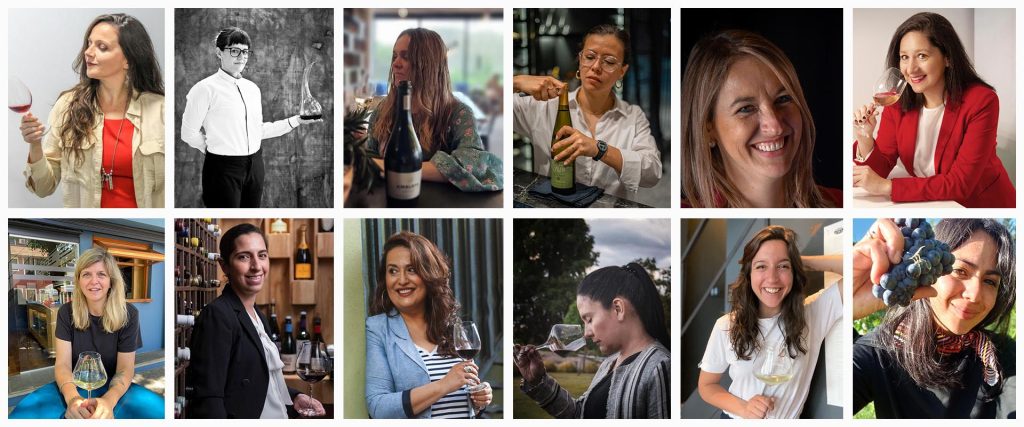Mulheres sommeliers da Argentina 